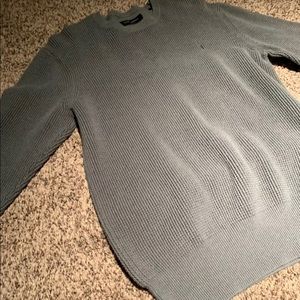 AllSaints Small Merino wool sweater Grey